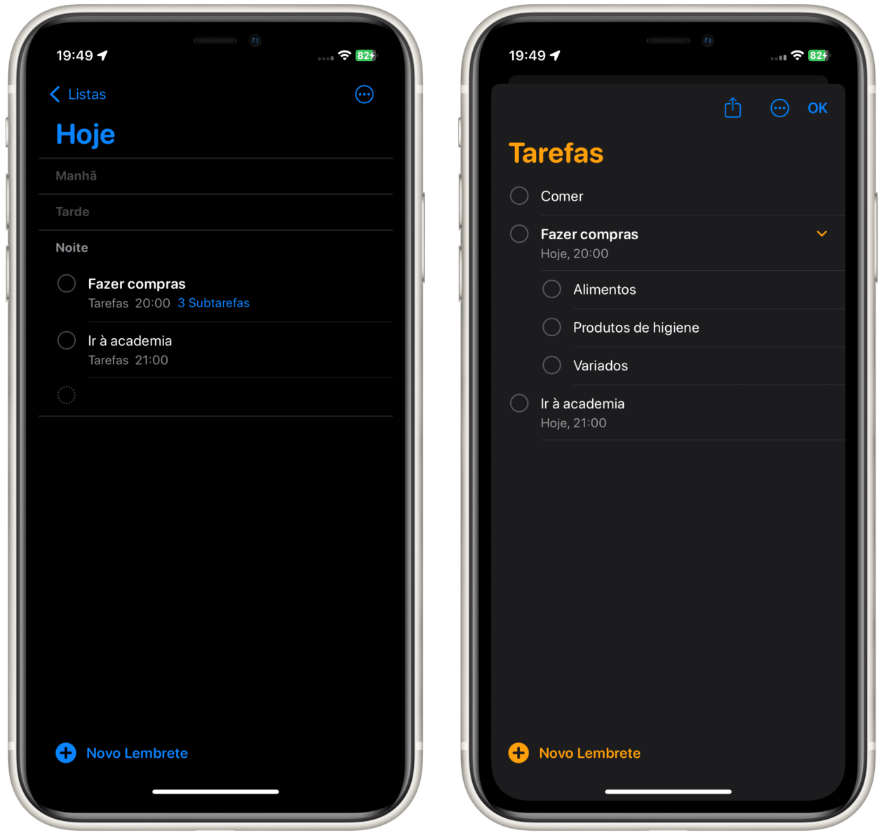 Subtasks Reminders iOS 18