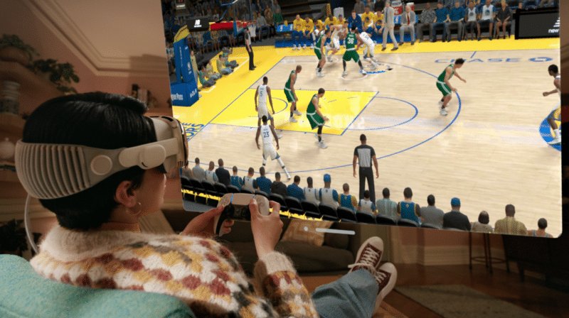 Jogos no Apple Vision Pro