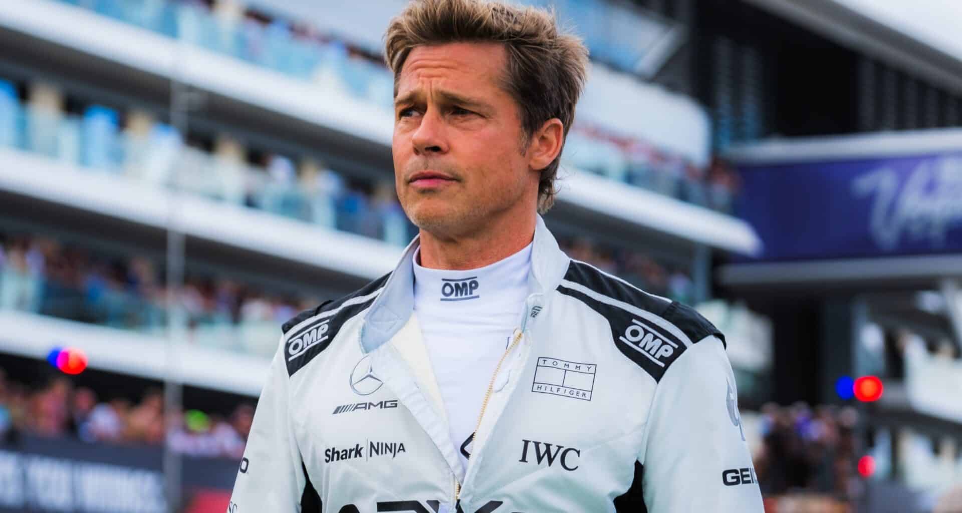 Brad Pitt no filme do Apple TV+ sobre a Fórmula 1