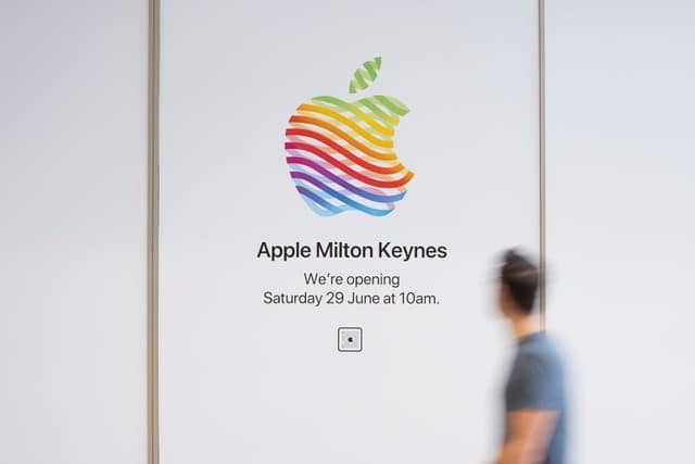 Apple Milton Keynes, England, will reopen in a bigger location this month