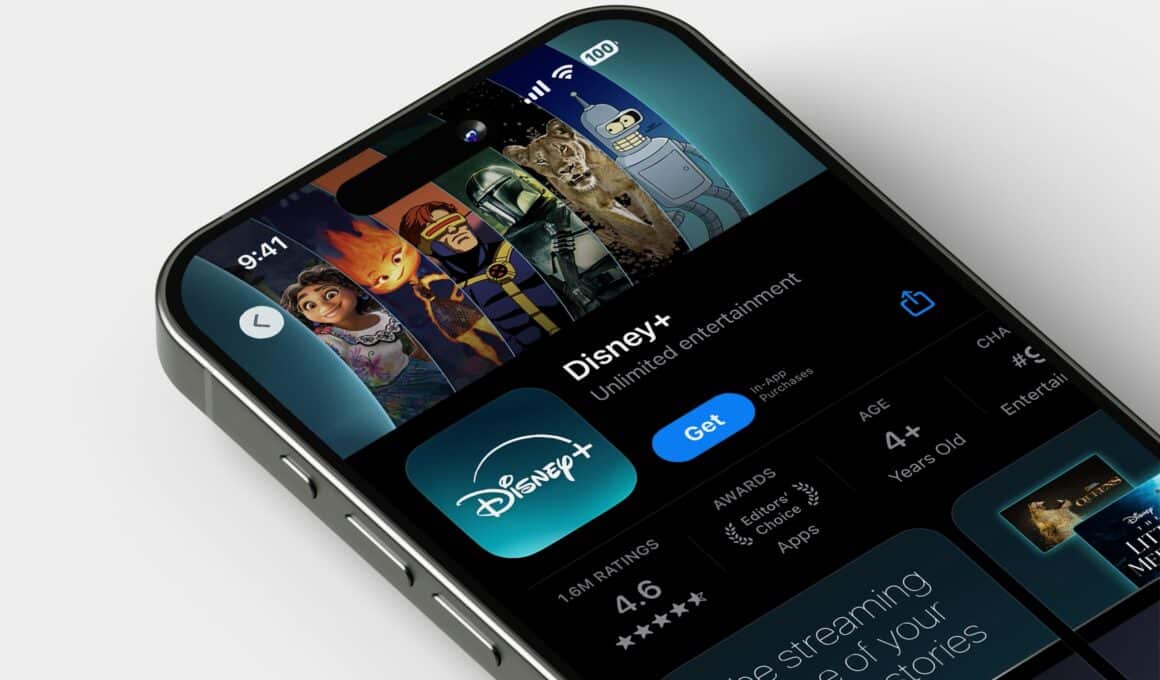 App do Disney+ na App Store