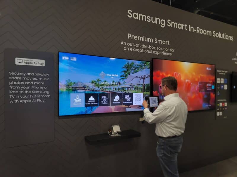 TVs da Samsung com AirPlay