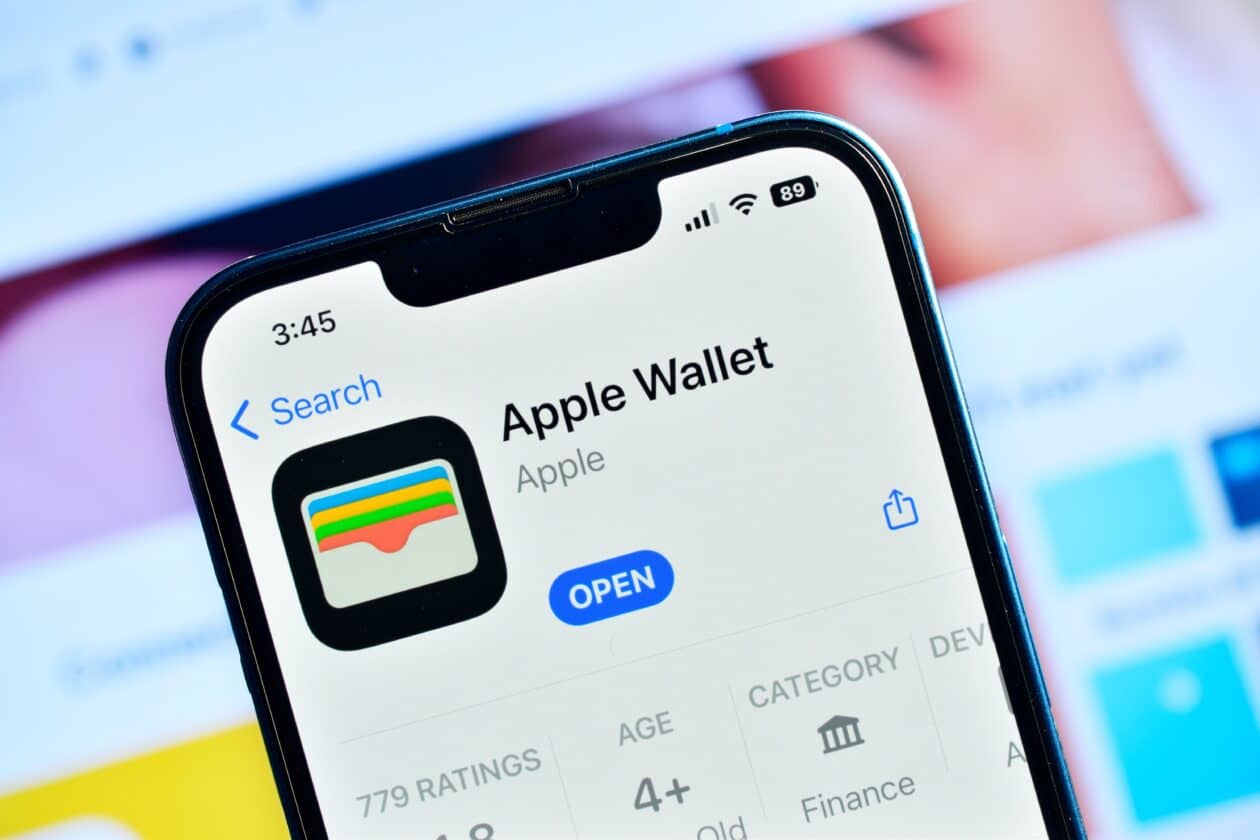 App Carteira (Wallet) no iPhone