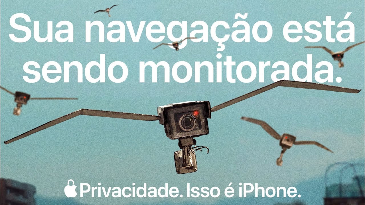 Comercial do Safari sobre privacidade