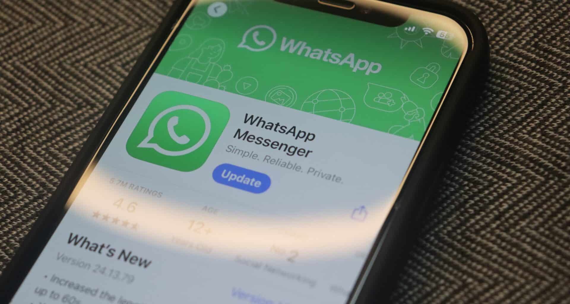 WhatsApp na App Store