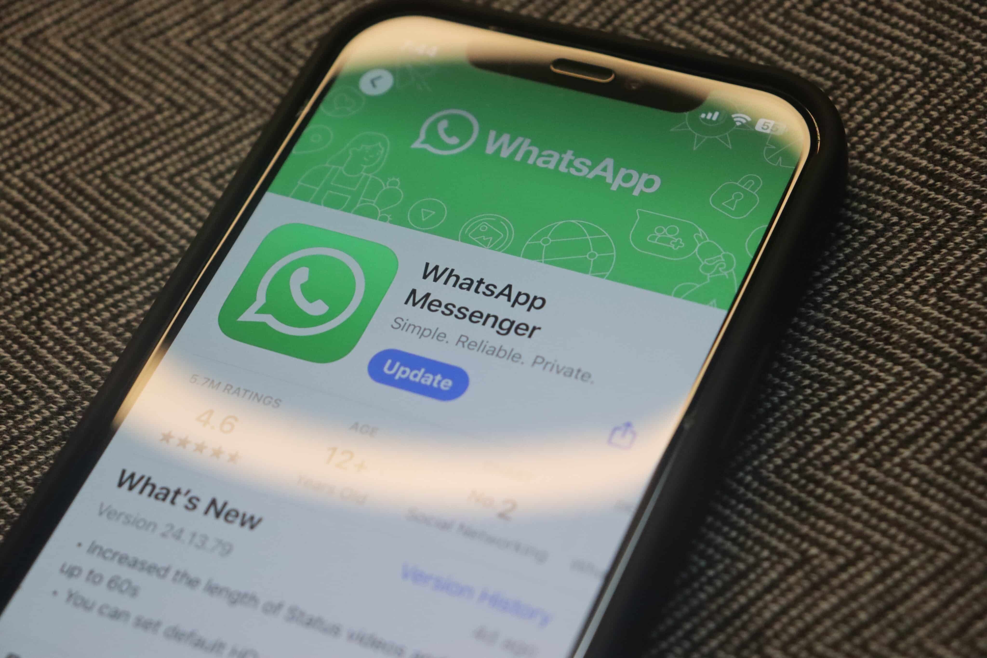 WhatsApp na App Store