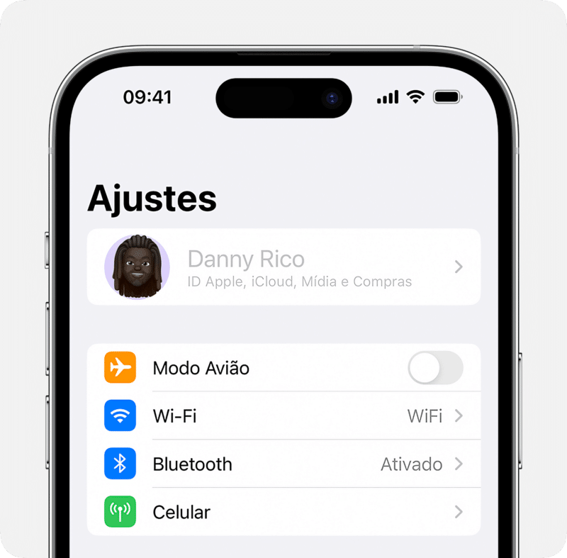 ID Apple indisponível
