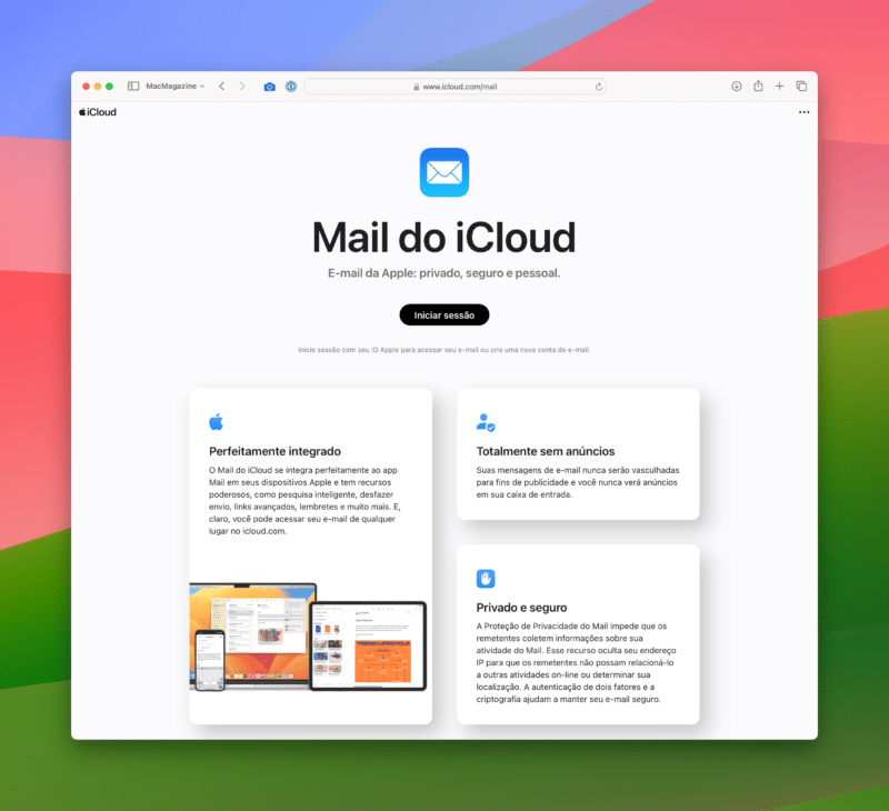 Mail do iCloud.com