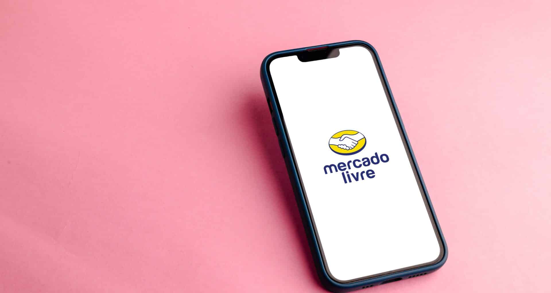 Logo do Mercado Livre no iPhone