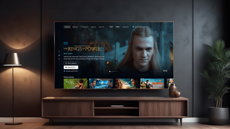 Redesign do Amazon Prime Video