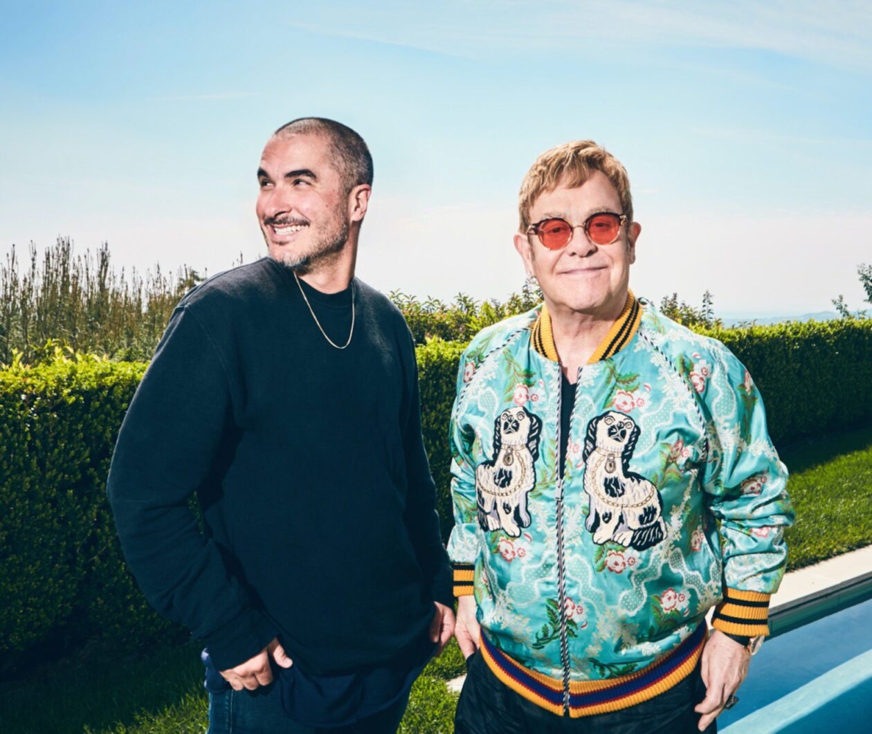 Zane Lowe e Elton John