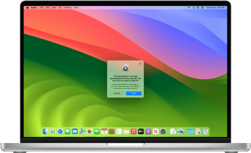 Gatekeeper no macOS Sonoma