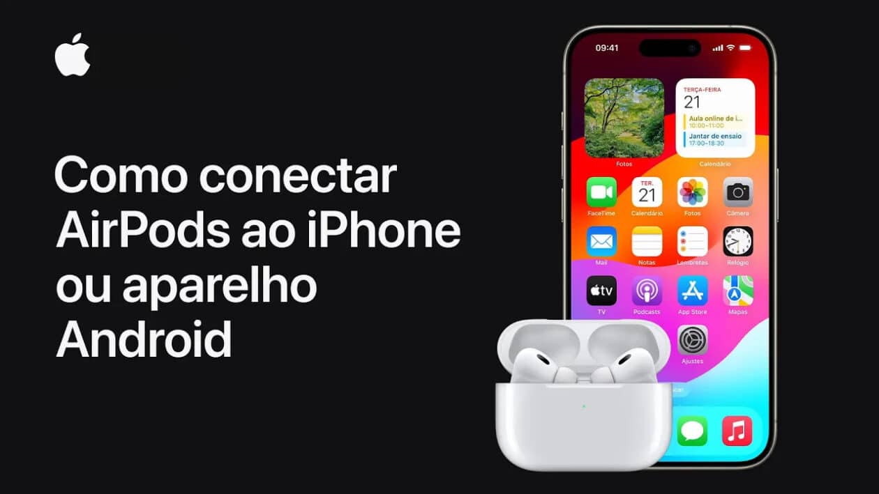 Vídeo de suporte da Apple