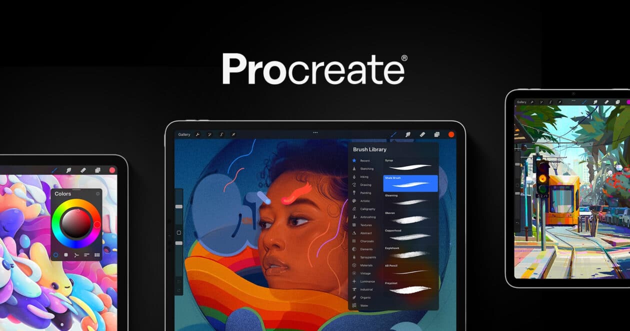 App Procreate para iPad