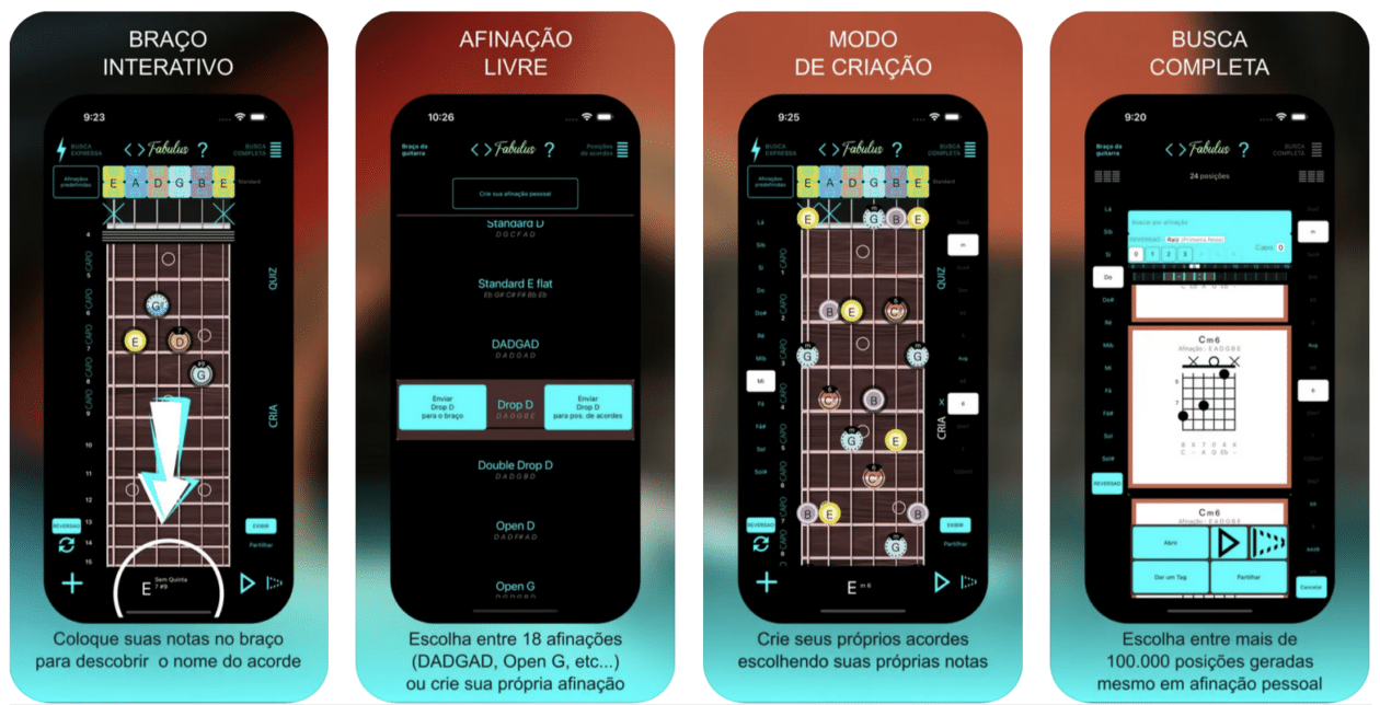 FABULUS Guitar Chord finder