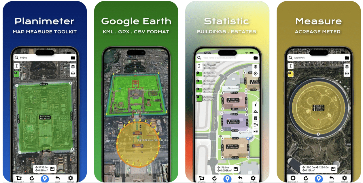 Planimeter: Map Measure