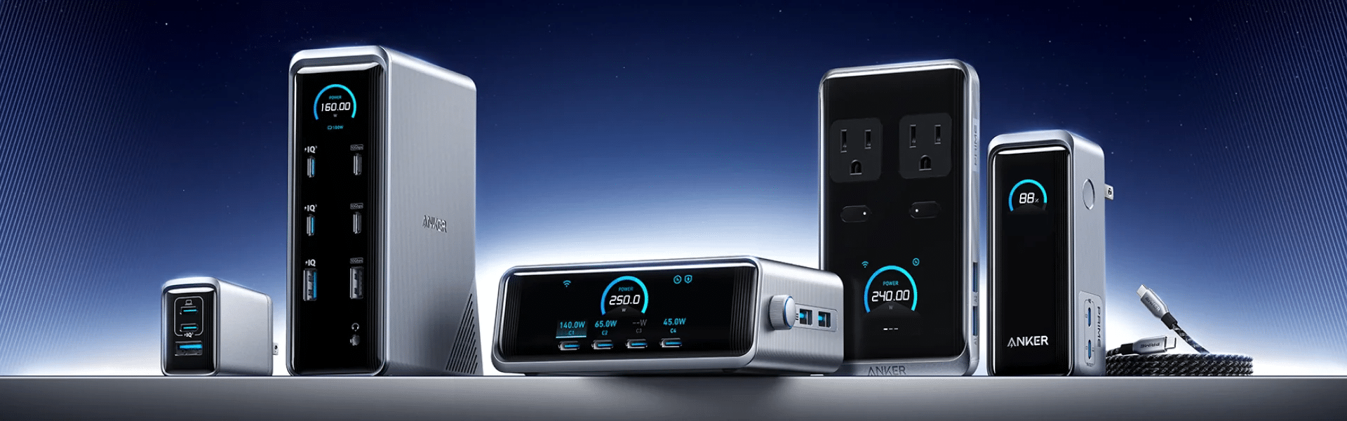 Novos produtos da Anker