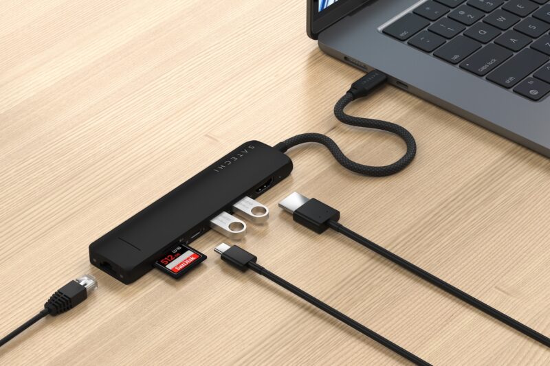 USB-C Slim Multi-Port with Ethernet Adapter