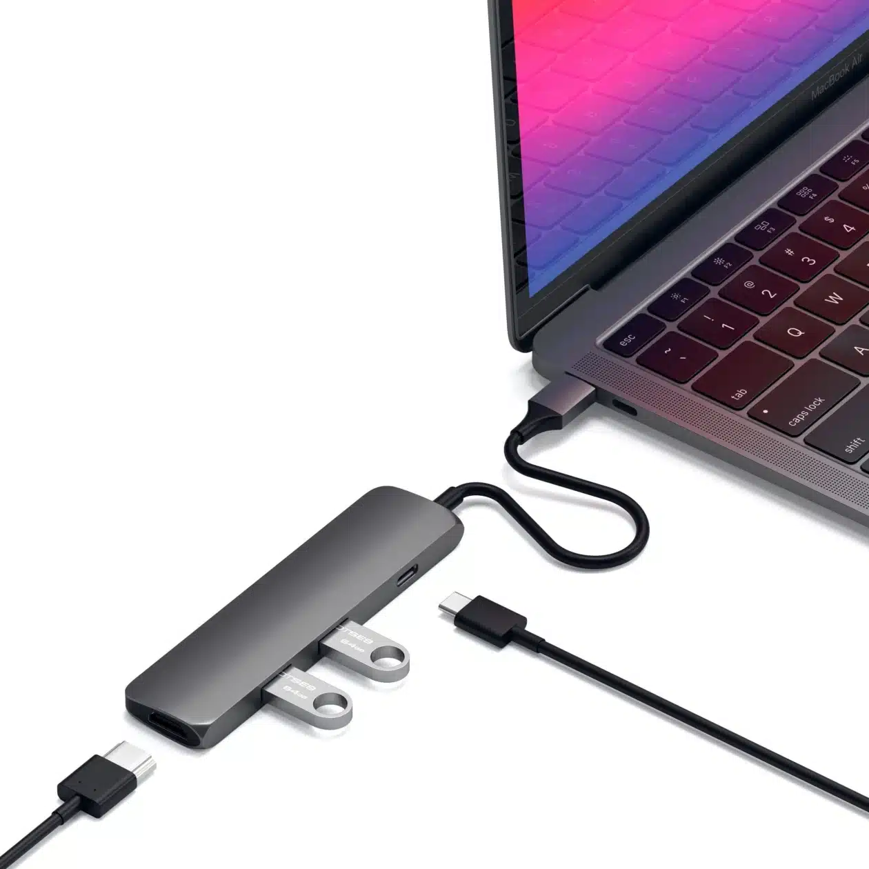 Type-C Slim Multi-Port Adapter 4K