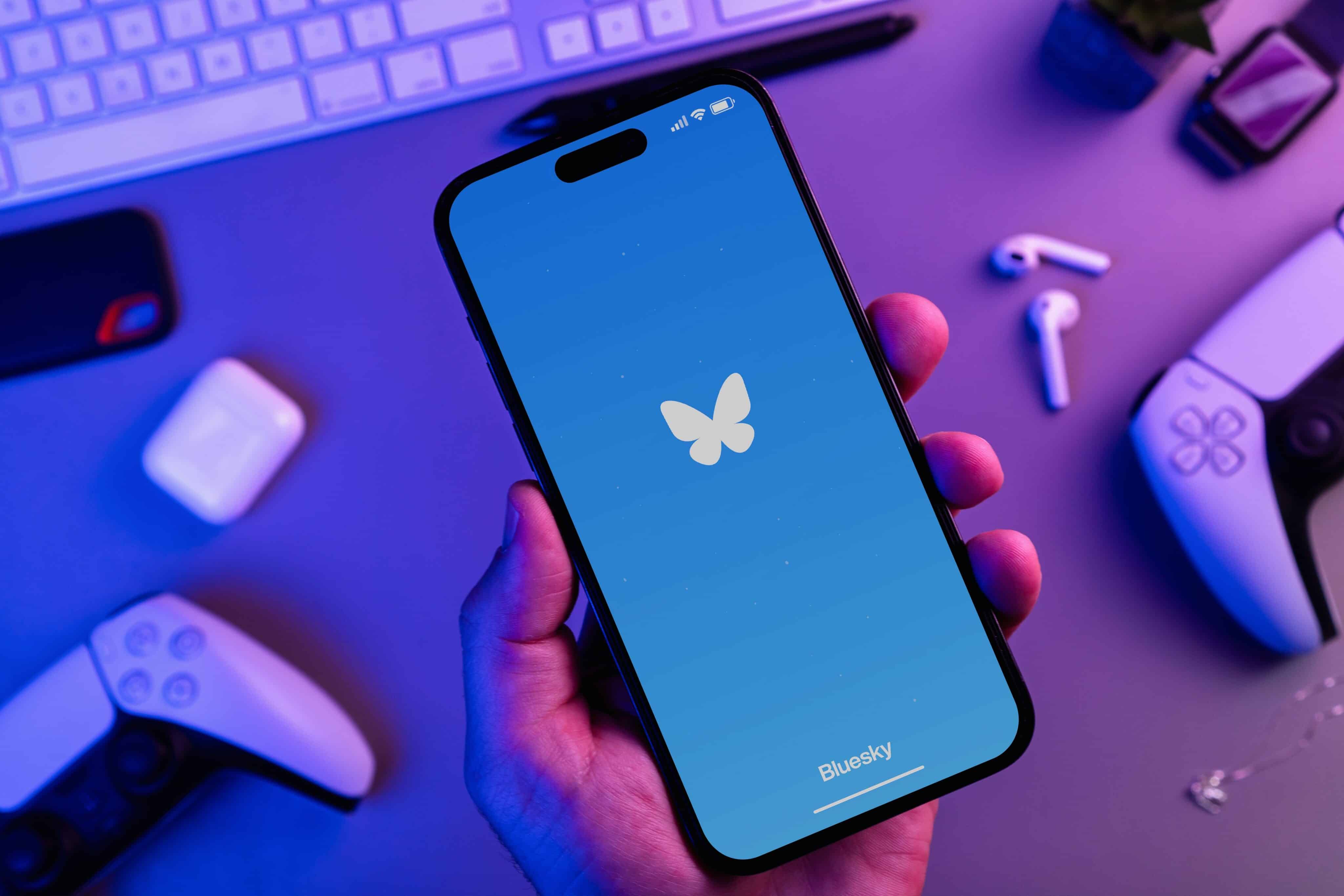 Bluesky no iPhone