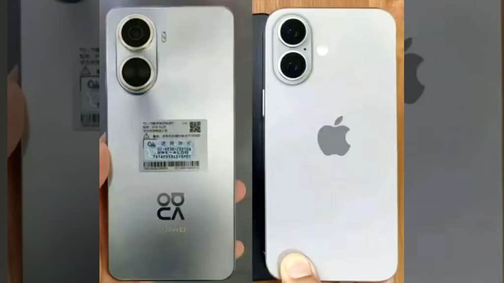 Comparação do iPhone 16 com o Huawei Nova 10 SE