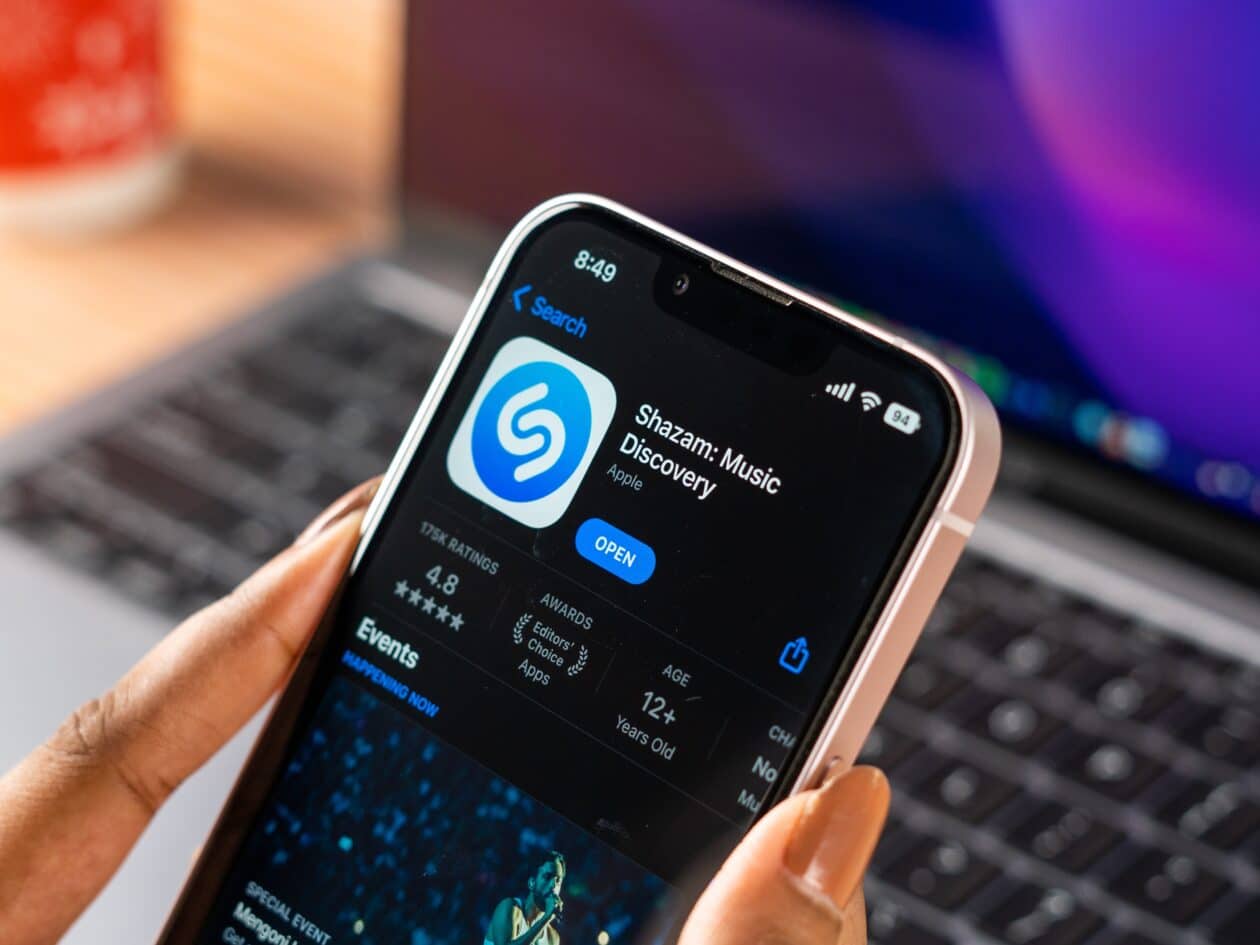 Shazam na App Store