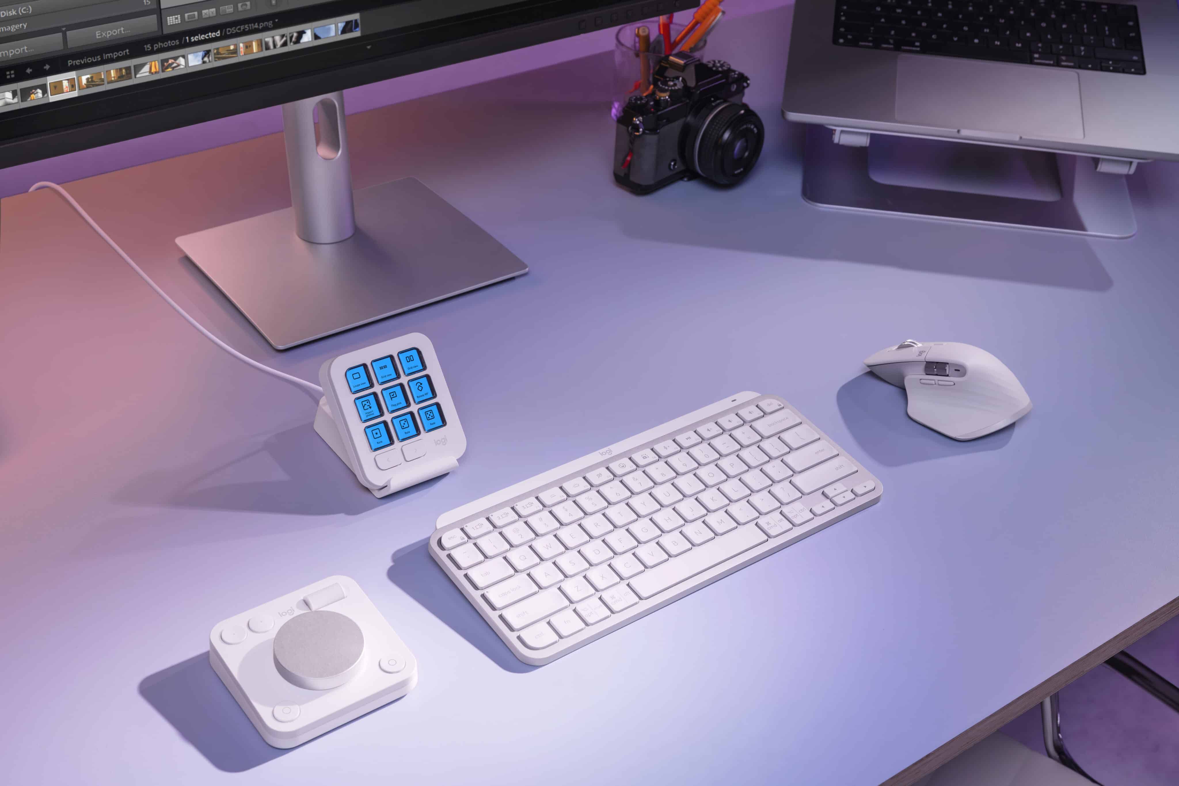 MX Creative Console, da Logitech, visa acelerar o trabalho de