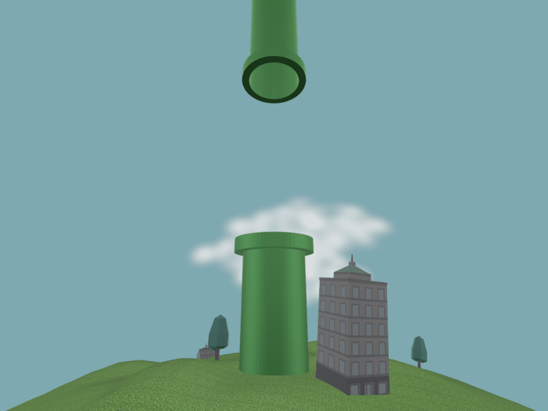 Flappy Experience para a Apple Vision Pro
