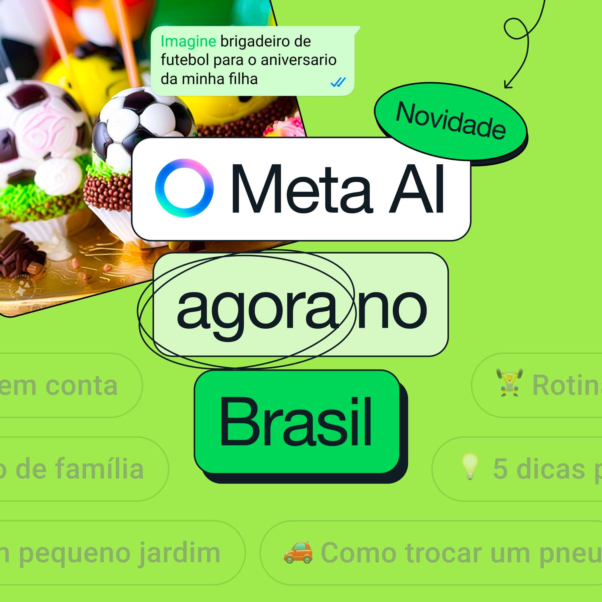 Meta AI no Brasil (WhatsApp)