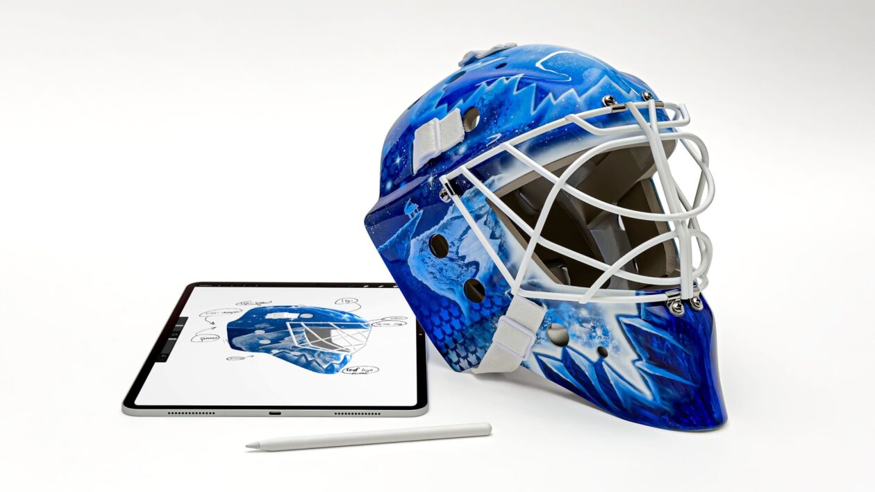Máscaras dos goleiros da NHL