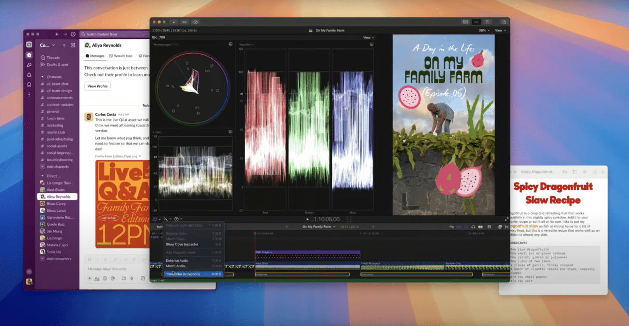 Final Cut Pro will support AI-powered effects and automatic captioning