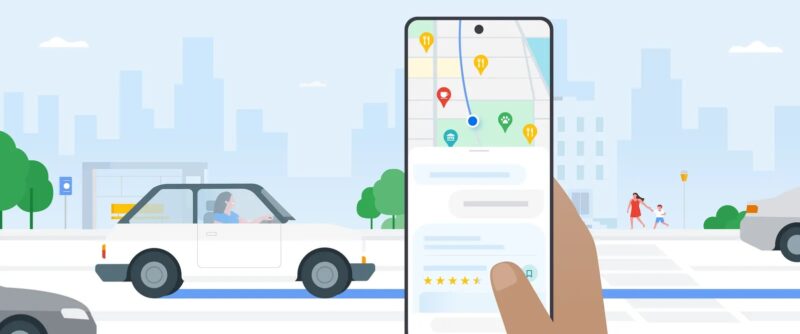 Ilustração do Google Maps