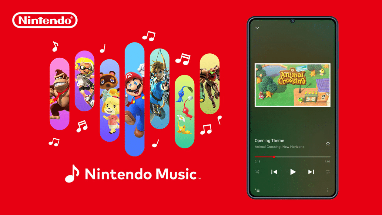 Nintendo Music ganha suporte a iPad e CarPlay em nova atualização
