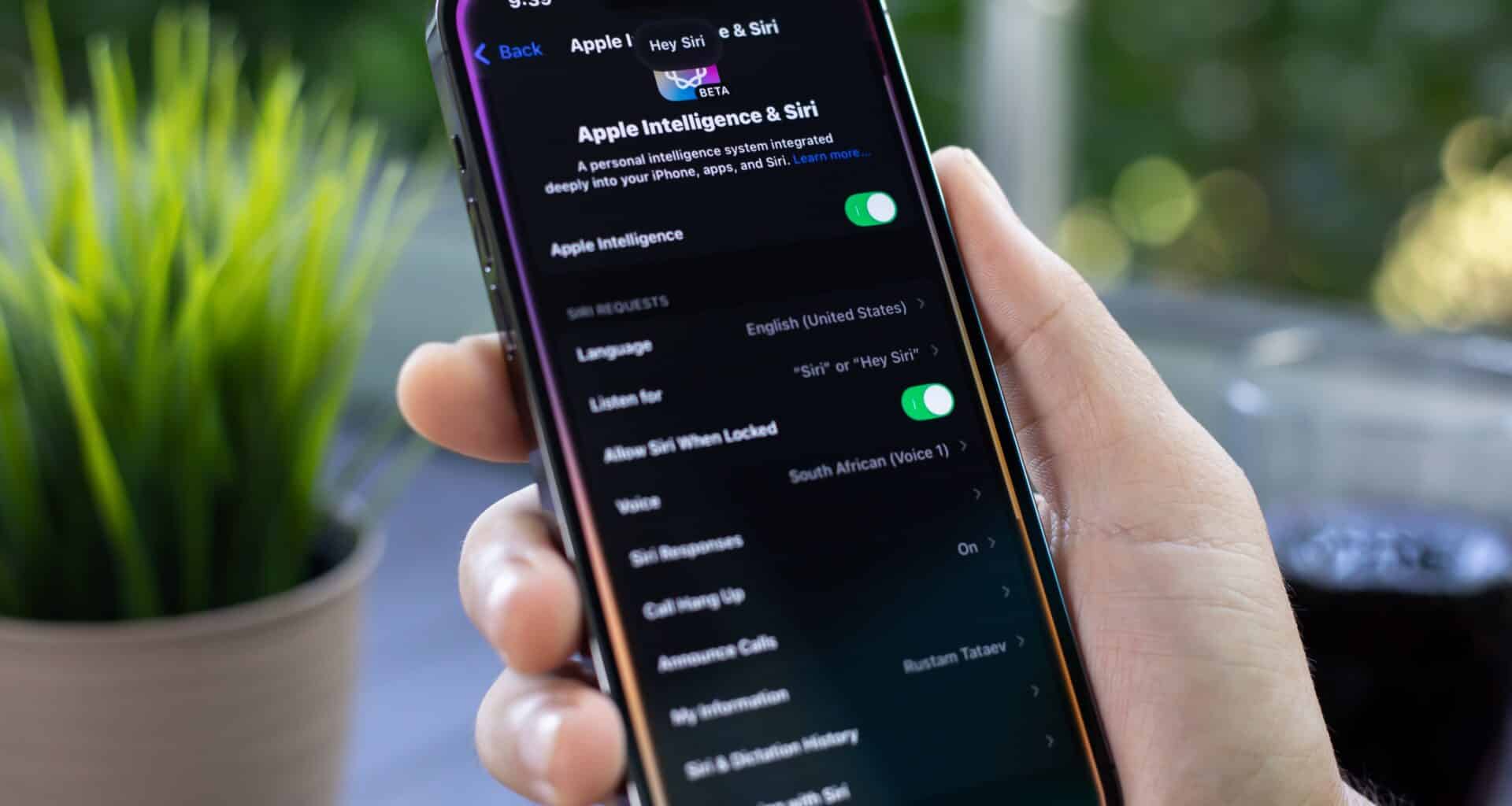 Apple Intelligence no iPhone