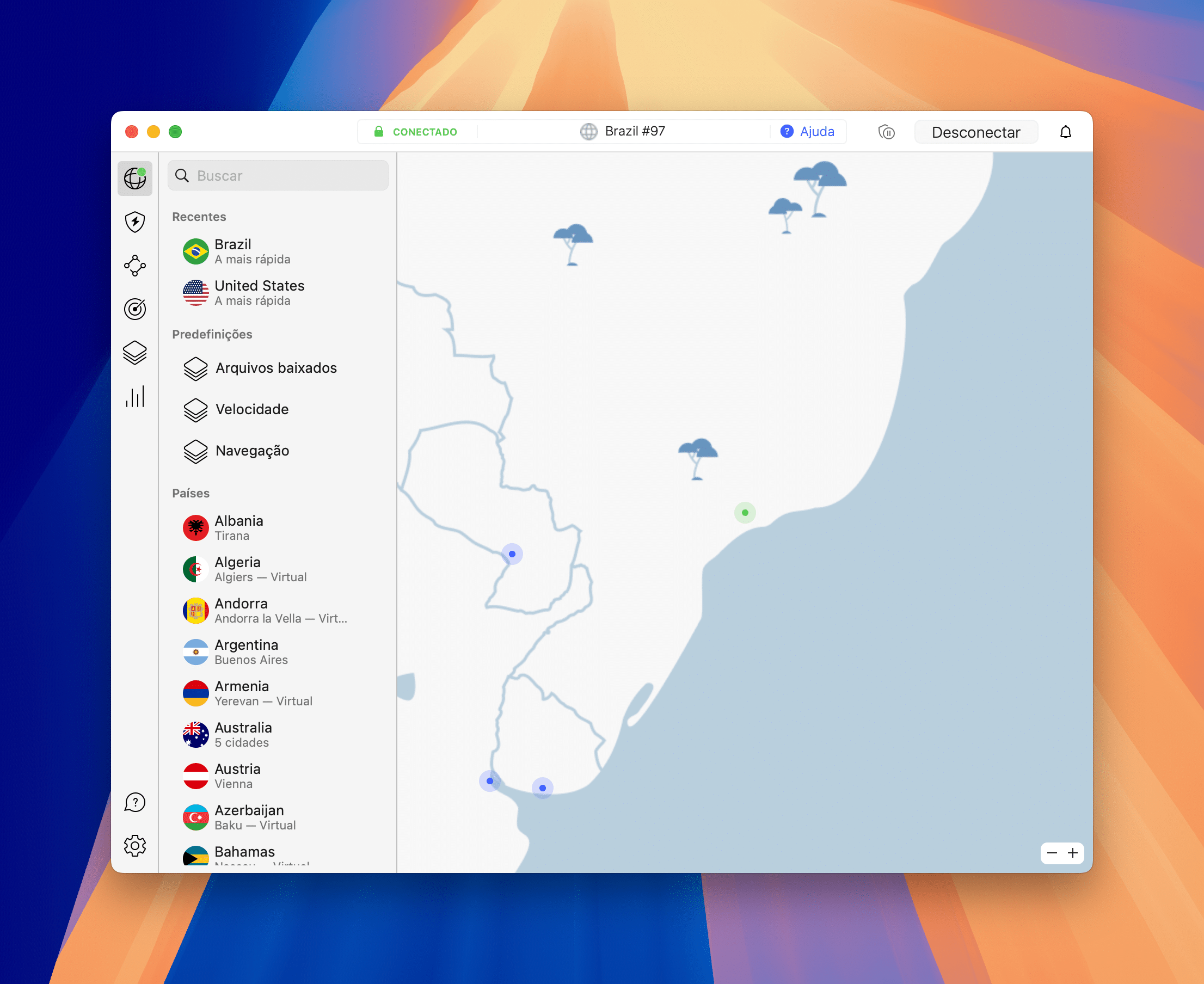 NordVPN no Mac