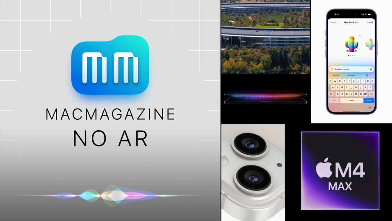 MacMagazine no Ar #605: recorde de faturamento, iOS 18.2, MacBooks com OLED, poder do M4 Max e mais!