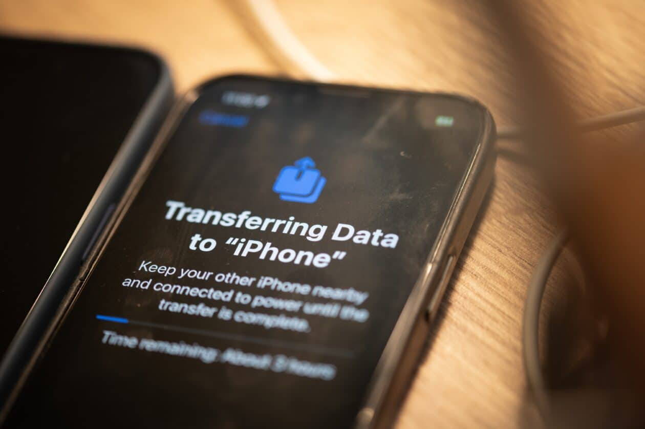 Tranferindo dados de um iPhone para outro