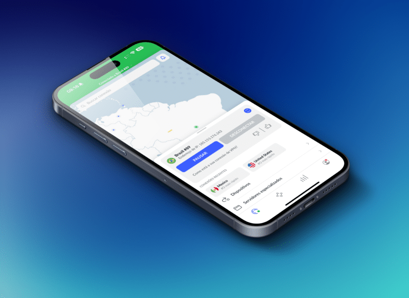 NordVPN no iPhone
