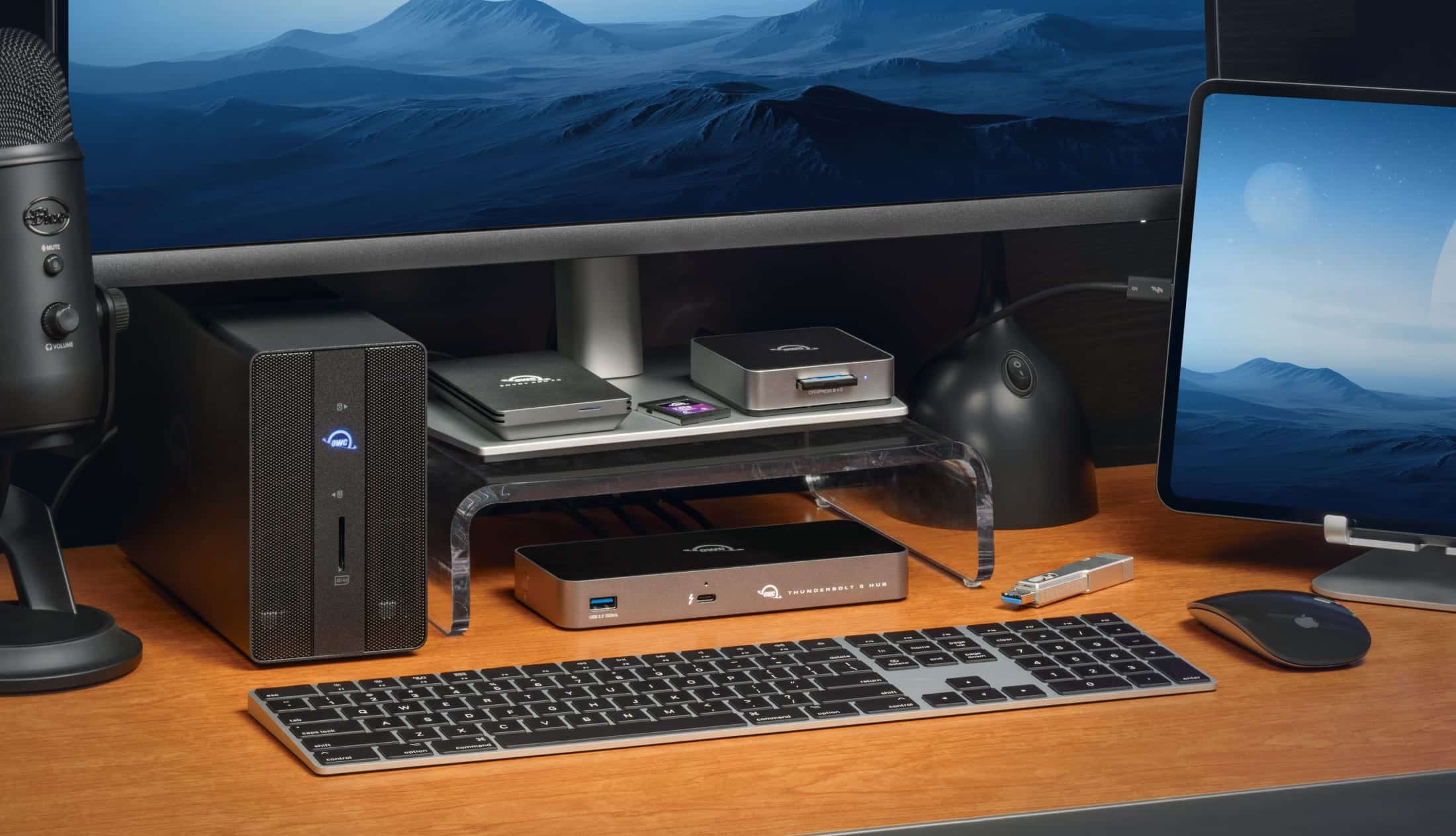 OWC lança hub Thunderbolt 5 ideal para múltiplas conexões em Macs
