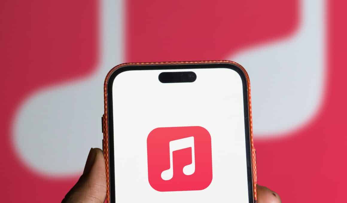 Ícone do App Música (Apple Music) no iPhone