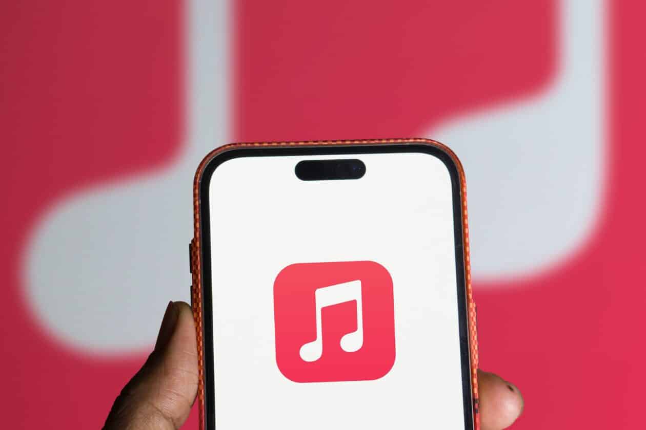 Ícone do App Música (Apple Music) no iPhone