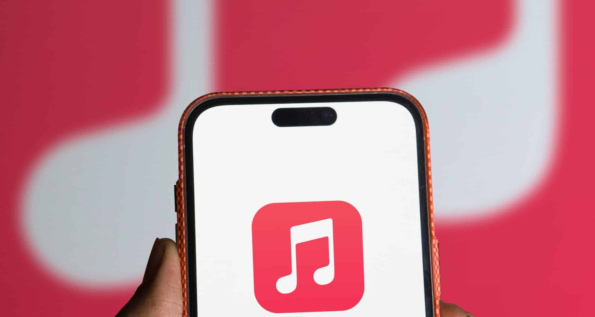 Ícone do App Música (Apple Music) no iPhone