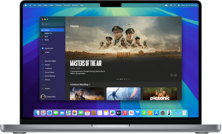 App Apple TV no Mac