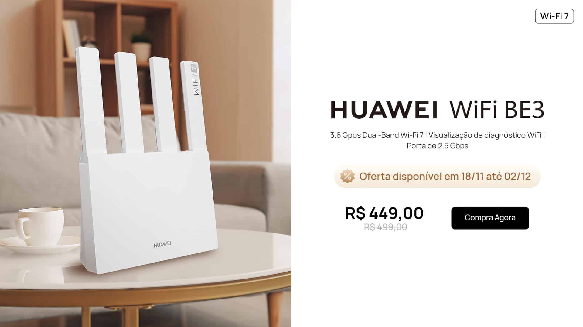 HUAWEI WiFi BE3