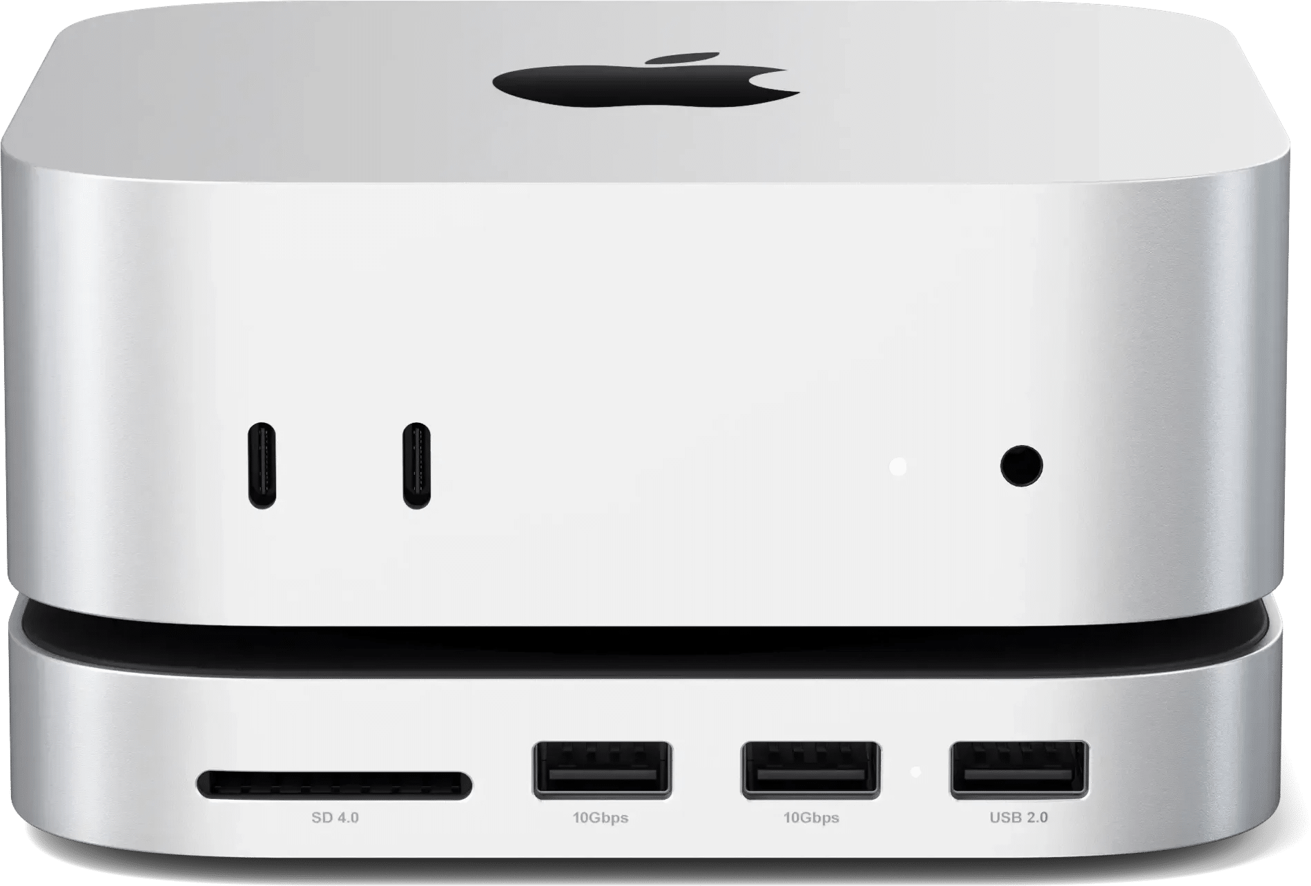【新品】Satechi Mac mini M4 ハブ&スタンド Apple Satechi anuncia hub para o Mac mini (M4) com suporte a SSD e mais