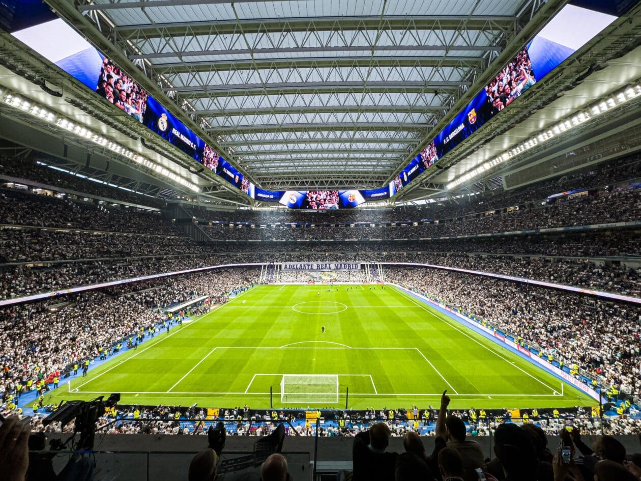 Estádio Santiago Bernabéu, do Real Madrid