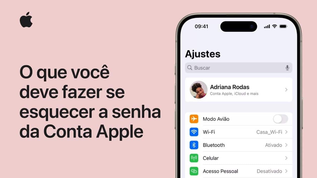 Vídeos de Suporte Apple