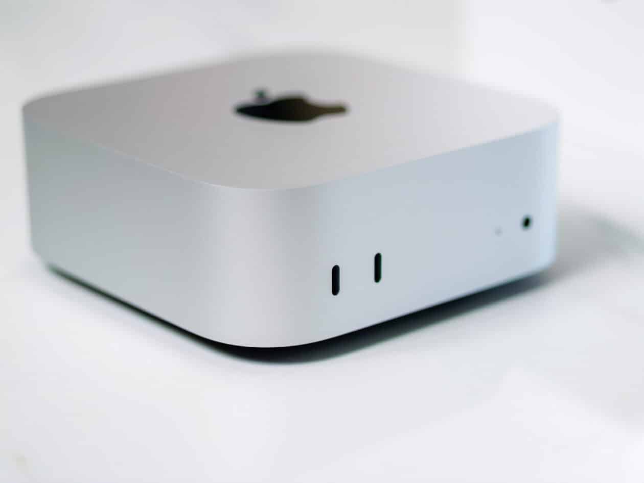 Novo Mac mini de frente