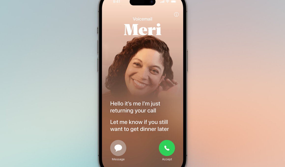 Voicemail ao Vivo no iPhone