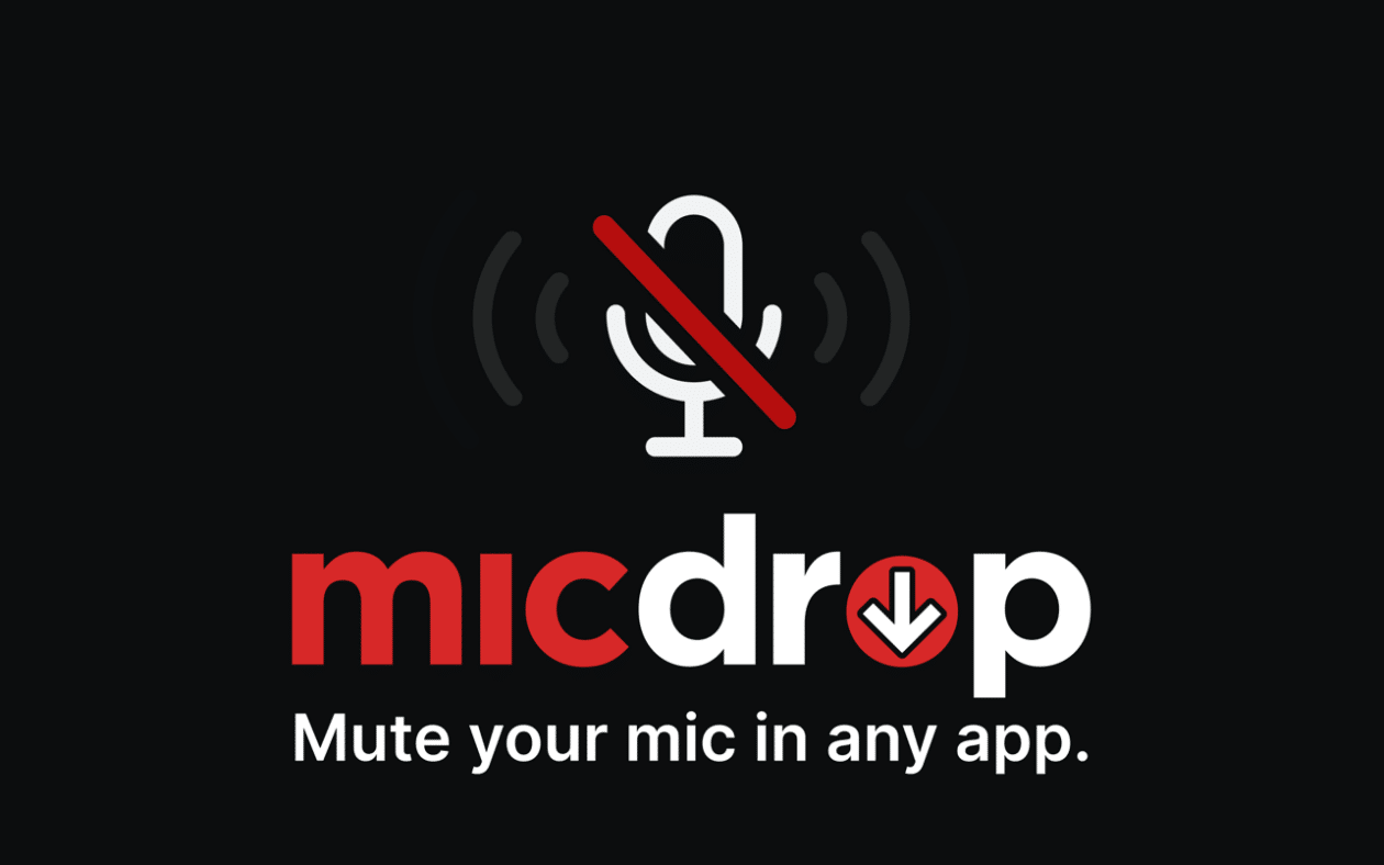 Mic Drop: controle simples e eficiente do microfone no Mac